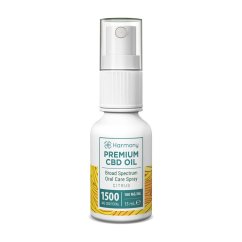 Harmony CBD olje i spray 1500 mg, 15 ml, sitrus