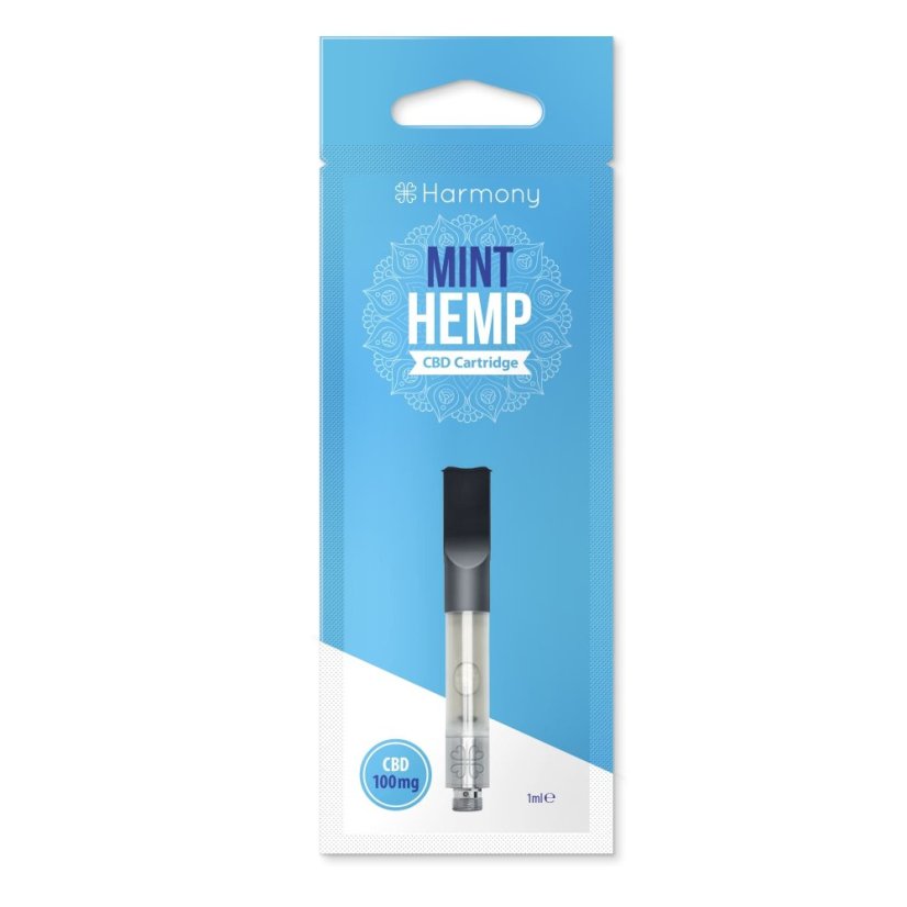 Harmony CBD Pen - Moroccan Mint cartridge 1ml, 100 mg CBD