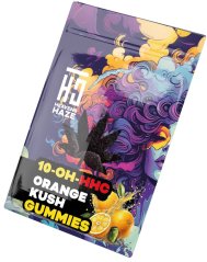 Heavens Haze 10-OH-HHC Gummies Orange Kush, 3 stuks