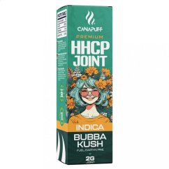 CanaPuff HHCP Pré-roll Bubba Kush, 65% HHCP, 2 g