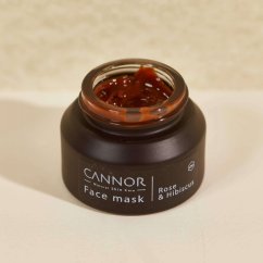 Cannor Učvršćujuća maska za lice Zmajeva krv i hibiskus, 30 ml