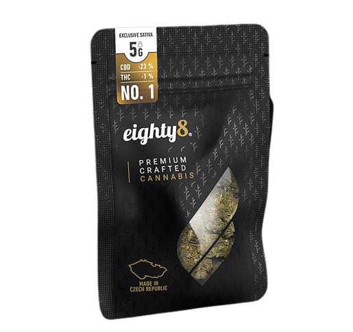 Eighty8 Fleur de chanvre CBD N° 1 - 1 à 5 grammes