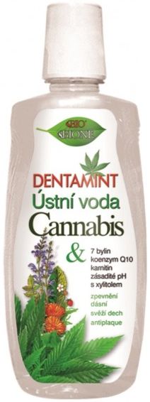 Bione DENTAMINT ħasil tal-ħalq CANNABIS 500 ml