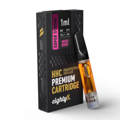 Eighty8 Superstrong HHC Cartridge Mixed Berry, 89% HHC, 10% THCP, CCELL, 1 ml