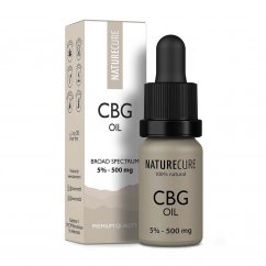 Nature Cure CBG aliejus - 5 % CBG, 500 mg, 10 Jr