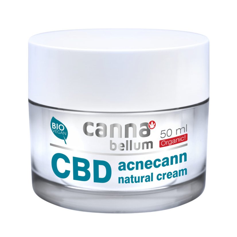 Cannabellum CBD pleťový krém na akné, 50 ml - balení 10 kusů