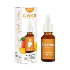 Green Pharmaceutics CBD-Mango-Tinktur – 5 %, 1500 mg, 30 ml