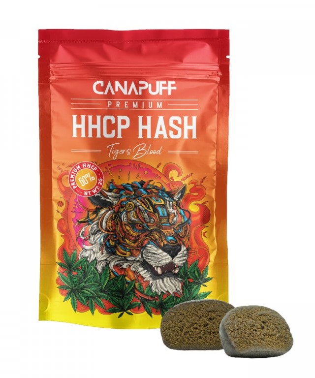 CanaPuff HHCP Darah Harimau Hash, 60 % HHCP, 1 g - 5 g