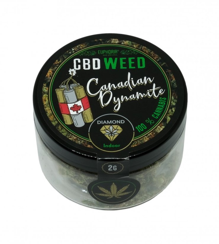 Euphoria CBD Fiori Diamond Dinamite canadese 2 g