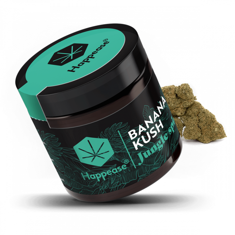 Happease CBD Flower Banana Kush, 1 g - 5 g