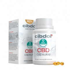 Cibdol geelkapslid 30% CBD, 3000 mg CBD, 60 kapslit