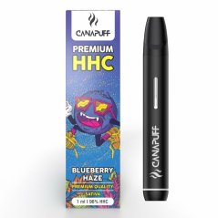 CanaPuff BLUEBERRY HAZE 96% HHC - Dùng một lần, 1 ml