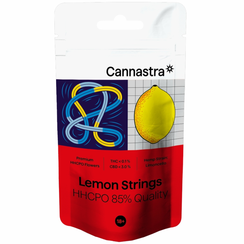 Cannastra Flower Lemon Strings HHCPO, HHCPO 85% chất lượng, 1g - 100g