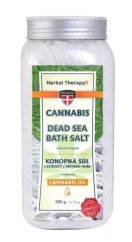 Palacio Cannabis Death Sea Sal de banho, 900 g