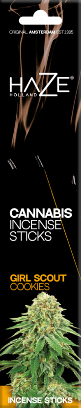 Haze Cannabis Incense Sticks Girl Scout Cookies - Carton (6 packs)