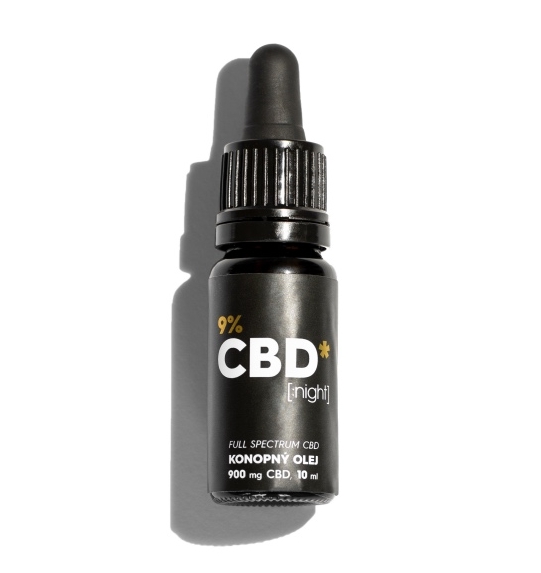 CBD Star Olej konopny CBD NA NOC 10%, 10 ml, 1000 mg