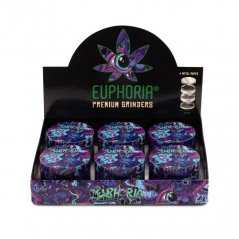 Euphoria Metal Grinders Psychedelic 63 mm - 4 parts - 6 pcs/BOX