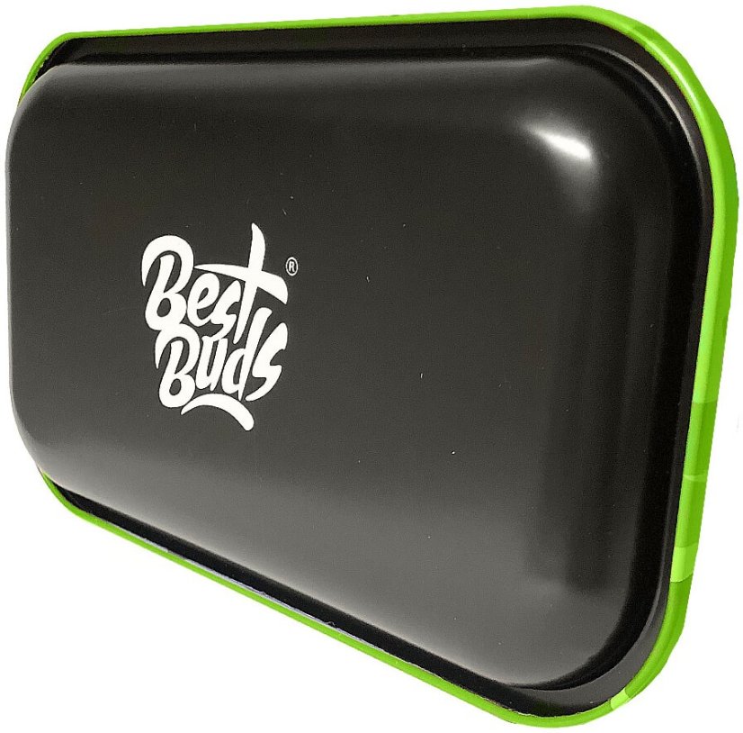 Best Buds Lemon Haze Metal Rolling Tray Long, 16x27 cm