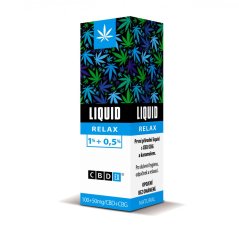 CBDex Liquid Relax 1% CBD + 0,5% CBG, 10 ml