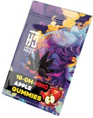 Heavens Haze 10-OH-HHC Gummies Pomme, 3 pc