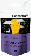 Cannastra HHCH Flower Robot Dreams, qualidade HHCH 95%, 1g - 100 g