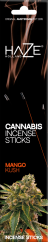 Haze Cannabis Incense Sticks Mango Kush - Carton (6 packs)