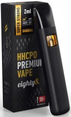 Eighty8 HHCPO Vape Pen Súper Fuerte Premium Plátano, 20 % HHCPO, 2 ml