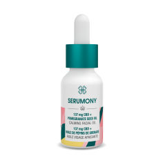 Harmony Serumony pleťový olej na tvár, 15 ml, CBD 137 mg
