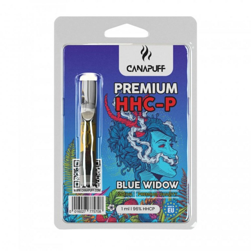 CanaPuff HHCP patruuna - BLUE WIDOW - HHCP 96 %, 1 ml