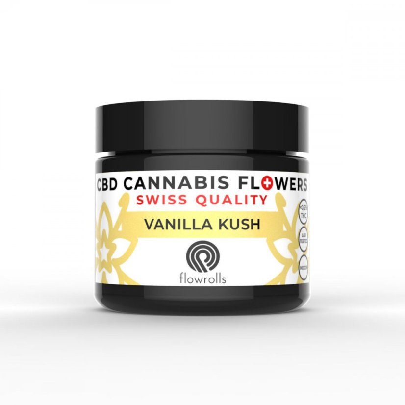 Flowrolls CBD Flower Vanilla Kush indoor 1g - 5g