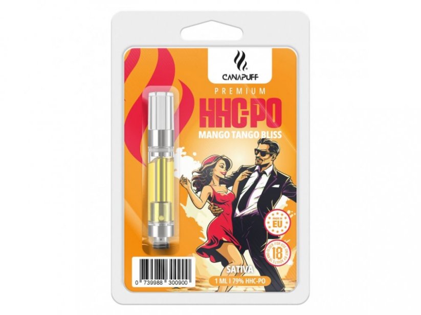 CanaPuff HHCPO kassett Mango Tango Bliss, HHCPO 79%