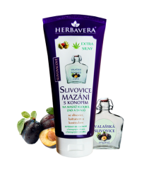 Herbavera plum grease with hemp 200 ml - 6 pieces pack