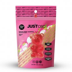 JustCBD vegane Gummibärchen 'Dragon Fruit' 300 mg CBD