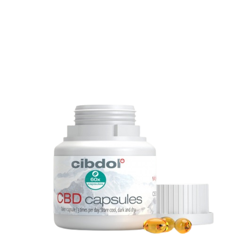 Cibdol Gelové kapsle 15% CBD, 1500 mg CBD, 60 kapslí