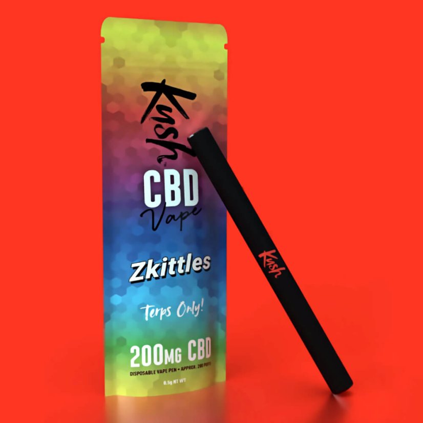 Kush Vape CBD Vape Pen Zkittles 2.0, 200 мг CBD