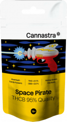 Cannastra THCB Flower Space Pirate, THCB 95% chất lượng, 1g - 100 g