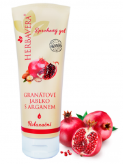 Herbavera Relaxing shower gel Pomegranate with argan 250ml - 6 pieces pack