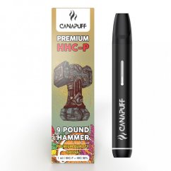 CanaPuff 9 POUND HAMMER 96 % HHCP - Disposable vape pen, 1 ml