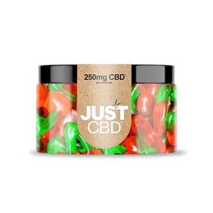 JustCBD Gumice od trešnje 250 mg - 3000 mg CBD