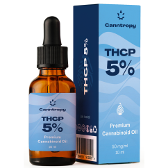 Canntropy THCP aukščiausios kokybės kanabinoidų aliejus – 5% THCP, 50 mg/ml, 10 ml