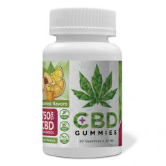 Euphoria CBD Gumene bombone Mix 750 mg CBD, 30 kom x 25 mg