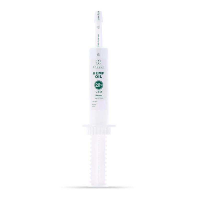 Endoca Hemp Oil Extract 2000 mg CBD (20%), 10 g syringe