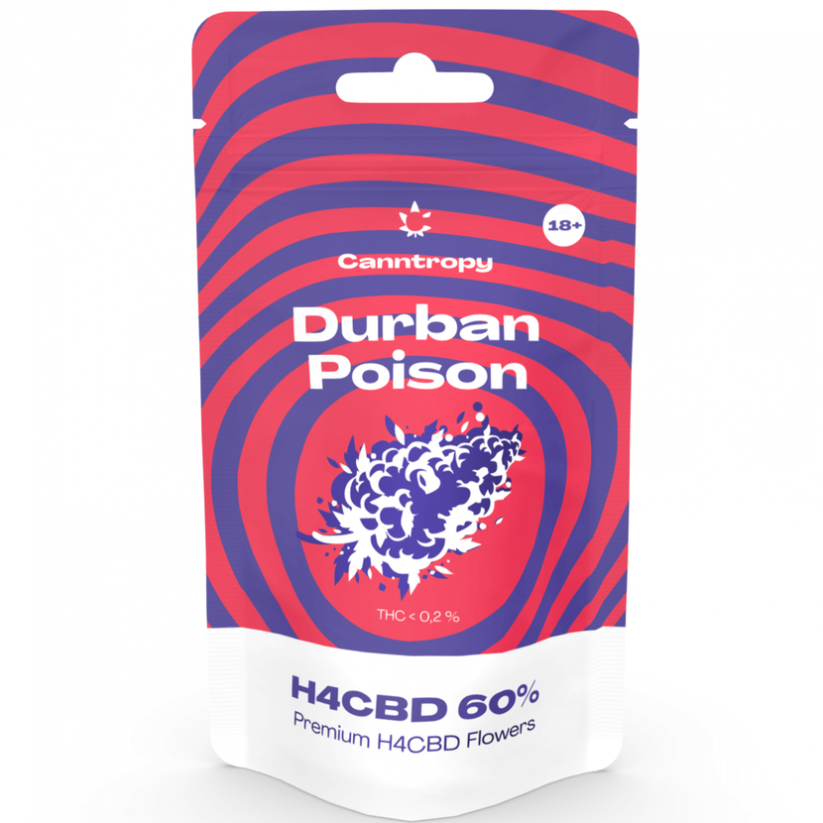 Canntropy Fjura H4CBD Durban Velenu 60%, 1g - 5g