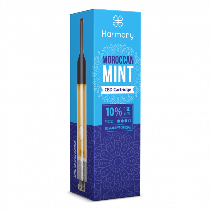 Harmony CBD Pinna – Skartoċċ Marokkin Mint 1ml, 100 mg CBD