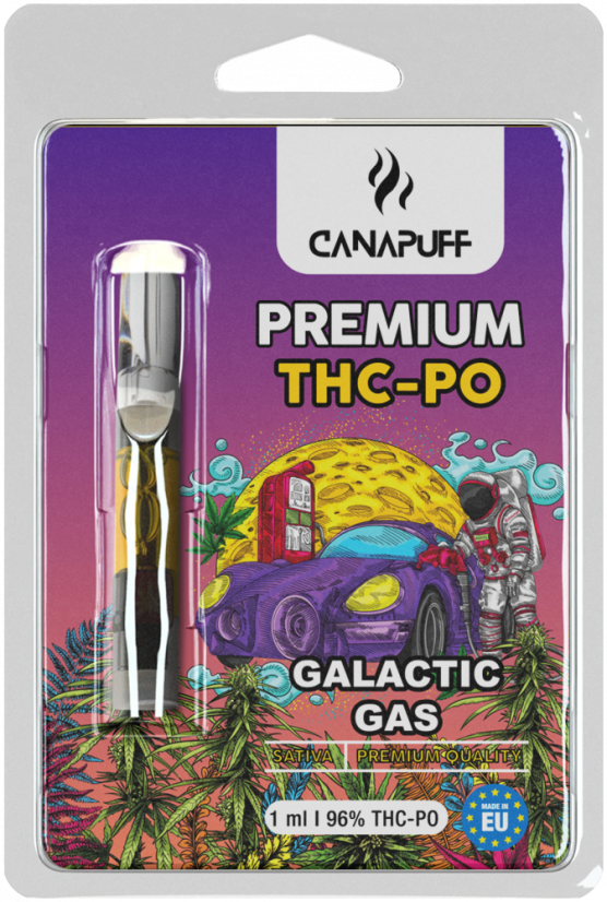CanaPuff Zásobník THCPO galaktický plyn, THCPO 96 %