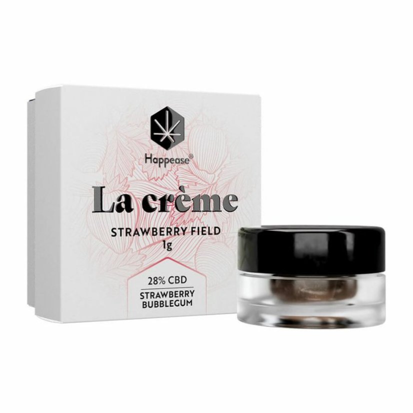 Happease - Extrait de champ de fraises La Crème 28% CBD, 1g