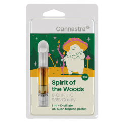 Cannastra 8-OH-HHC Kartusche Spirit of the Woods (OG Kush), 8-OH-HHC 90% Qualität, 1 ml