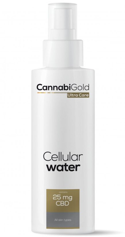 CannabiGold Cellulært vand med CBD 25 mg, 150 ml