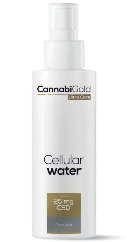 CannabiGold Acqua cellulare con CBD 25 mg, 150 ml