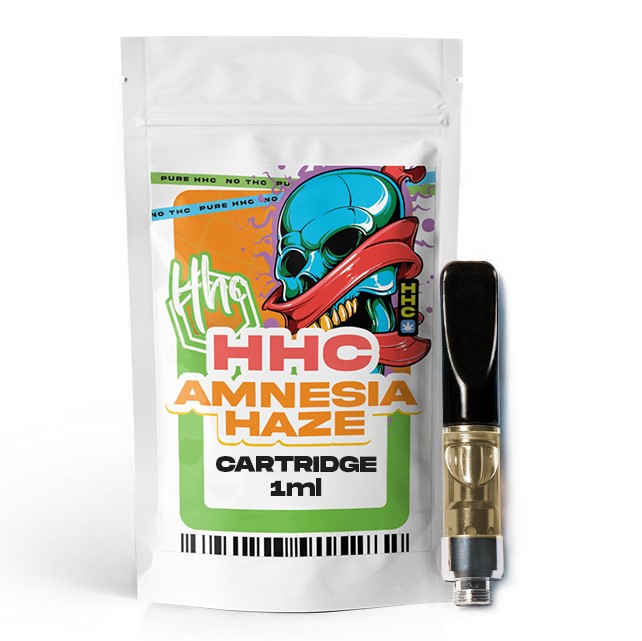 Czech CBD HHC kassett Amneesia hägu, 94 %, 1 Jr